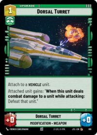 Dorsal Turret (Foil) - 618 - Common - JTL - Inglés