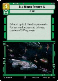 All Wings Report In (Foil) - 620 - Common - JTL - Español