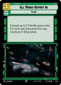 All Wings Report In (Foil) - 620 - Common - JTL - Inglés