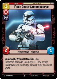 First Order Stormtrooper (Foil) - 630 - Common - JTL - Inglés