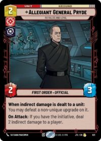 Allegiant General Pryde - Ruthless and Loyal (Foil) - 631 - Rare - JTL - Español