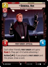 General Hux - No Terms, No Surrender (Foil) - 632 - Uncommon - JTL - Español