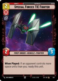 Special Forces TIE Fighter (Foil) - 633 - Common - JTL - Inglés
