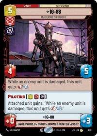 IG-88 - Murderous Phlutdroid (Foil) - 639 - Rare - JTL - Inglés