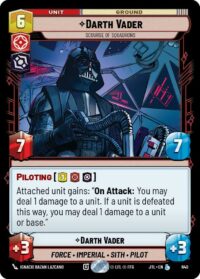 Darth Vader - Scourge of Squadrons (Foil) - 640 - Legendary - JTL - Inglés