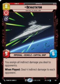 Devastator - Hunting the Rebellion (Foil) - 641 - Legendary - JTL - Inglés