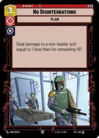No Disintegrations (Foil) - 642 - Special - JTL - Español