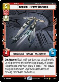 Tactical Heavy Bomber (Foil) - 650 - Rare - JTL - Español