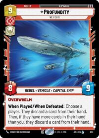 Profundity - We Fight! (Foil) - 652 - Legendary - JTL - Inglés