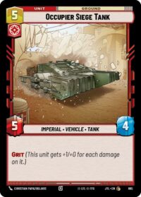 Occupier Siege Tank (Foil) - 665 - Common - JTL - Español