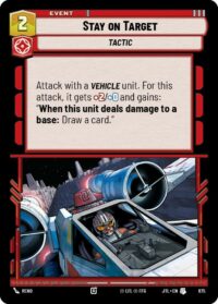 Stay on Target (Foil) - 675 - Uncommon - JTL - Español