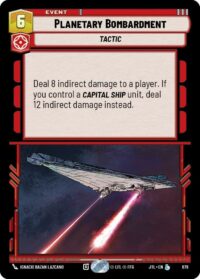 Planetary Bombardment (Foil) - 679 - Legendary - JTL - Inglés