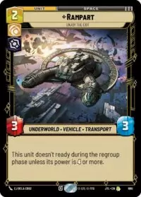 Rampart - Enjoy the Exit (Foil) - 680 - Rare - JTL - Inglés