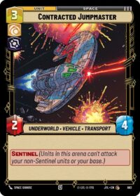 Contracted Jumpmaster (Foil) - 682 - Common - JTL - Español