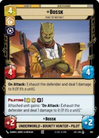 Bossk - Hunt By Instinct (Foil) - 685 - Special - JTL - Inglés