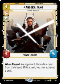 Ahsoka Tano - Chasing Whispers (Foil) - 699 - Rare - JTL - Inglés