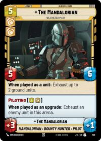 The Mandalorian - Weathered Pilot (Foil) - 708 - Uncommon - JTL - Inglés