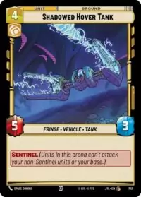 Shadowed Hover Tank (Foil) - 722 - Common - JTL - Inglés