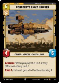 Corporate Light Cruiser (Foil) - 723 - Common - JTL - Español