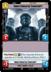 Indoctrinated Conscript (Foil) - 734 - Common - JTL - Inglés