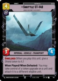 Shuttle ST-149 - Under Krennic's Authority (Foil) - 740 - Uncommon - JTL - Español