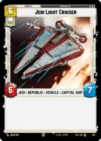 Jedi Light Cruiser (Foil) - 749 - Common - JTL - Español