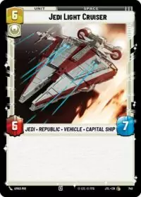 Jedi Light Cruiser (Foil) - 749 - Common - JTL - Inglés