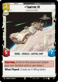 Tantive IV - Fleeing the Empire (Foil) - 750 - Uncommon - JTL - Español