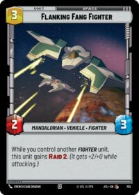 Flanking Fang Fighter (Foil) - 755 - Common - JTL - Inglés