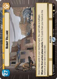 Nabat Village (Hyperspace Foil) - 764 - Rare - JTL - Inglés