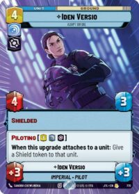 Iden Versio - Adapt or Die (Hyperspace Foil) - 770 - Rare - JTL - Inglés
