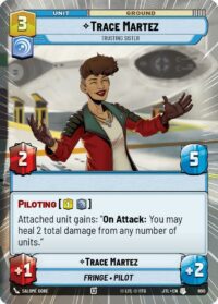 Trace Martez - Trusting Sister (Hyperspace Foil) - 800 - Uncommon - JTL - Inglés