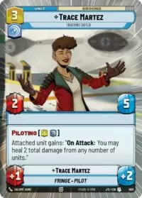 Trace Martez - Trusting Sister (Hyperspace Foil) - 800 - Uncommon - JTL - Inglés