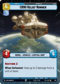 CR90 Relief Runner (Hyperspace Foil) - 805 - Common - JTL - Inglés