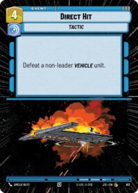 Direct Hit (Hyperspace Foil) - 812 - Common - JTL - Español