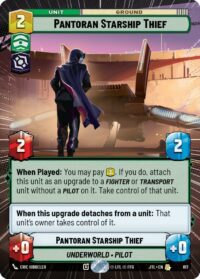 Pantoran Starship Thief (Hyperspace Foil) - 817 - Rare - JTL - Español