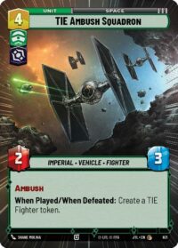 TIE Ambush Squadron (Hyperspace Foil) - 821 - Common - JTL - Inglés