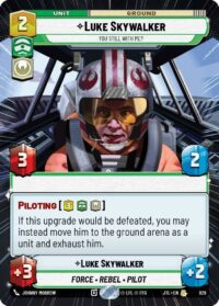 Luke Skywalker - You Still With Me? (Hyperspace Foil) - 828 - Rare - JTL - Español