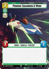 Phoenix Squadron A-Wing (Hyperspace Foil) - 829 - Common - JTL - Inglés