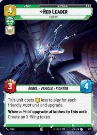 Red Leader - Form Up (Hyperspace Foil) - 835 - Uncommon - JTL - Español