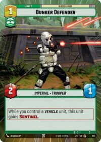 Bunker Defender (Hyperspace Foil) - 841 - Common - JTL - Inglés