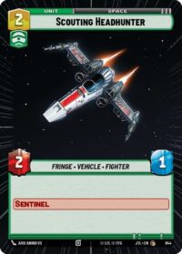 Scouting Headhunter (Hyperspace Foil) - 844 - Common - JTL - Inglés