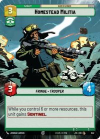 Homestead Militia (Hyperspace) - 375 - Common - JTL - Inglés