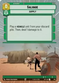 Salvage (Hyperspace Foil) - 855 - Uncommon - JTL - Inglés