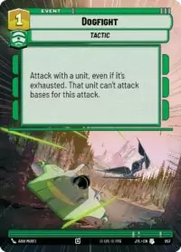 Dogfight (Hyperspace Foil) - 857 - Uncommon - JTL - Inglés
