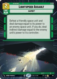 Lightspeed Assault (Hyperspace Foil) - 861 - Rare - JTL - Español