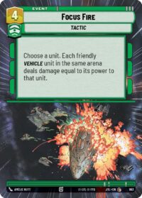 Focus Fire (Hyperspace Foil) - 863 - Common - JTL - Inglés
