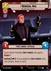 General Hux - No Terms, No Surrender (Hyperspace Foil) - 868 - Uncommon - JTL - Español
