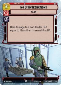 No Disintegrations (Hyperspace Foil) - 878 - Special - JTL - Español