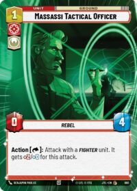 Massassi Tactical Officer (Hyperspace Foil) - 880 - Common - JTL - Español